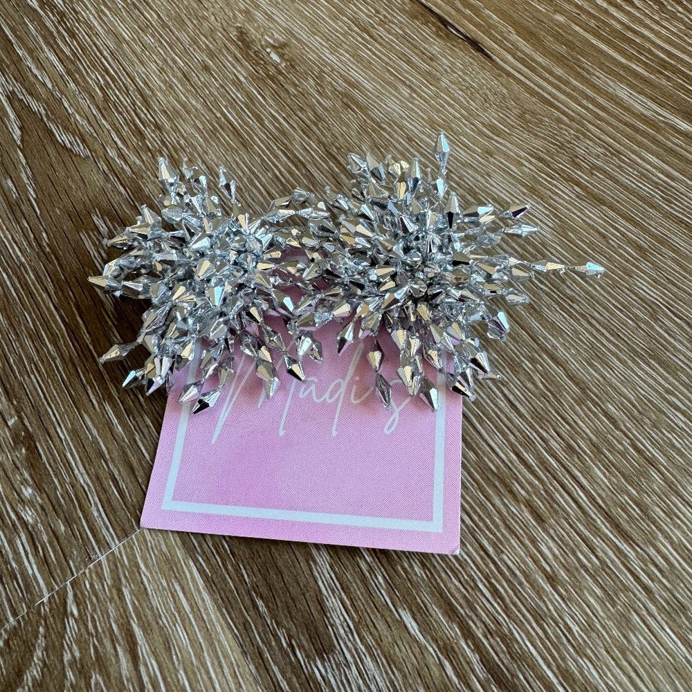 FIREWORK EARRINGS SILVER